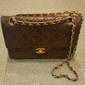 SOLDCHANEL Vintage Classic Double Flap Quilted Bag